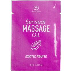 Comprar SECRETPLAY - MONODOSIS ACEITE DE MASAJE FRUTAS EXÓTICAS 10 ML al mejor precio - Envíos Discretos
