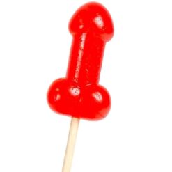 Comprar SECRETPLAY - PIRULETA PENE CARAMELO CEREZA CON EFECTO CALOR PICANTE al mejor precio - Envíos Discretos