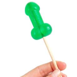 Comprar SECRETPLAY - PIRULETA PENE CARAMELO MENTA CON EFECTO FRÍO al mejor precio - Envíos Discretos