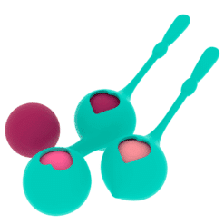 Comprar SET DEVA RITUAL ENTRENAMIENTO PELVICO VERDE AQUA al mejor precio - Envíos Discretos