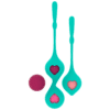 Comprar SET DEVA RITUAL ENTRENAMIENTO PELVICO VERDE AQUA al mejor precio - Envíos Discretos