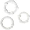 Comprar SEVEN CREATIONS - JUEGO TRES ANILLOS PENE TRANSPARENTE al mejor precio - Envíos Discretos