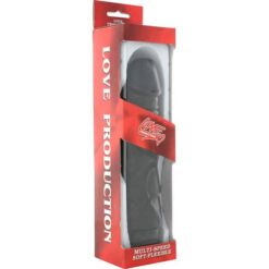 Comprar SEVEN CREATIONS - PERFECT PLEASURES VIBRADOR NEGRO 22 CM al mejor precio - Envíos Discretos