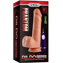 Comprar SHEQU - ADAM DILDO VIBRADOR CON CONTROL REMOTO 21 CM al mejor precio - Envíos Discretos