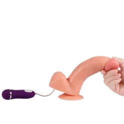 Comprar SHEQU - APOLO DILDO VIBRADOR CON CONTROL REMOTO 24,5 CM al mejor precio - Envíos Discretos