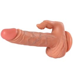 Comprar SHEQU - JULIAN DILDO Y ESTIMULADOR DE CLÍTORIS CON VIBRACIÓN Y CONTROL REMOTO 16 CM al mejor precio - Envíos Discretos