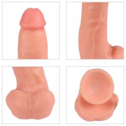 Comprar SHEQU - LUNGTON DILDO VIBRADOR CON CONTROL REMOTO 22,5 CM al mejor precio - Envíos Discretos