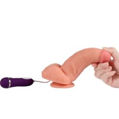 Comprar SHEQU - RED EAGLE DILDO VIBRADOR CON CONTROL REMOTO 17 CM al mejor precio - Envíos Discretos