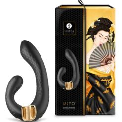 Comprar SHUNGA - MIYO MASAJEADOR INTIMO NEGRO al mejor precio - Envíos Discretos