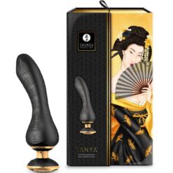 SHUNGA - SANYA MASAJEADOR INTIMO NEGRO - piKanteo | Despierta tu lado más piKante Comprar SHUNGA - SANYA MASAJEADOR INTIMO NEGRO al mejor precio - Envíos Discretos