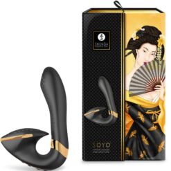 Comprar SHUNGA - SOYO MASAJEADOR INTIMO NEGRO al mejor precio - Envíos Discretos