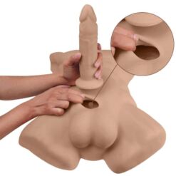 Comprar SILEXD - APOLLO L TORSO REALÍSTICO MASCULINO CARAMELO al mejor precio - Envíos Discretos