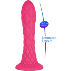 Comprar SILEXD - DREAMY DILDO FANTASY SILICONA LIQUIDA TERMOREACTIVO FUCSIA 18.5 CM al mejor precio - Envíos Discretos