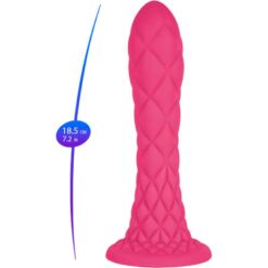 Comprar SILEXD - DREAMY DILDO FANTASY SILICONA LIQUIDA TERMOREACTIVO FUCSIA 18.5 CM al mejor precio - Envíos Discretos