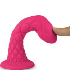 Comprar SILEXD - DREAMY DILDO FANTASY SILICONA LIQUIDA TERMOREACTIVO FUCSIA 18.5 CM al mejor precio - Envíos Discretos