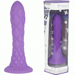 Comprar SILEXD - DREAMY DILDO FANTASY SILICONA LIQUIDA TERMOREACTIVO VIOLETA 18.5 CM al mejor precio - Envíos Discretos