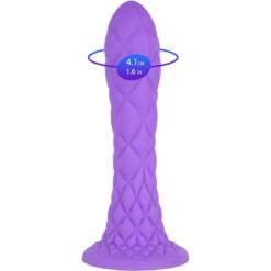 Comprar SILEXD - DREAMY DILDO FANTASY SILICONA LIQUIDA TERMOREACTIVO VIOLETA 18.5 CM al mejor precio - Envíos Discretos