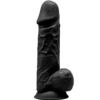 Comprar SILEXD - MODELO 1 PENE REALÍSTICO SILICONA PREMIUM SILEXPAN NEGRO 21.5 CM al mejor precio - Envíos Discretos