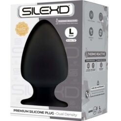 Comprar SILEXD - MODELO 1 PLUG ANAL SILICONA PREMIUM SILEXPAN PREMIUM TERMORREACTIVO TALLA L al mejor precio - Envíos Discretos