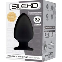 Comprar SILEXD - MODELO 1 PLUG ANAL SILICONA PREMIUM SILEXPAN PREMIUM TERMORREACTIVO TALLA XS al mejor precio - Envíos Discretos
