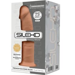 Comprar SILEXD - MODELO 2 PENE REALÍSTICO SILICONA PREMIUM SILEXPAN CARAMELO 19 CM al mejor precio - Envíos Discretos