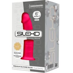 Comprar SILEXD - MODELO 2 PENE REALÍSTICO SILICONA PREMIUM SILEXPAN FUCSIA 15 CM al mejor precio - Envíos Discretos