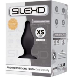 Comprar SILEXD - MODELO 2 PLUG ANAL SILICONA PREMIUM SILEXPAN PREMIUM TERMORREACTIVO TALLA XS al mejor precio - Envíos Discretos