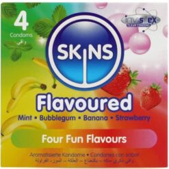Comprar SKINS - MULTI SABORES PRESERVATIVOS PREMIUM PACK 4 al mejor precio - Envíos Discretos