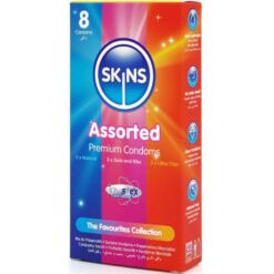 Comprar SKINS - SURTIDO PRESERVATIVOS PREMIUM PACK 8 al mejor precio - Envíos Discretos