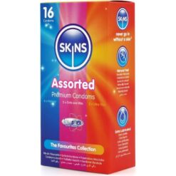 Comprar SKINS - SURTIDO PRESERVATIVOS PREMIUM PACK 16 al mejor precio - Envíos Discretos