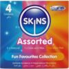 Comprar SKINS - SURTIDO PRESERVATIVOS PREMIUM PACK 4 al mejor precio - Envíos Discretos