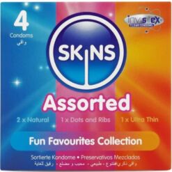 Comprar SKINS - SURTIDO PRESERVATIVOS PREMIUM PACK 4 al mejor precio - Envíos Discretos
