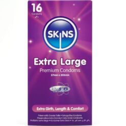Comprar SKINS - TAMAÑO XL PRESERVATIVOS PREMIUM PACK 16 al mejor precio - Envíos Discretos