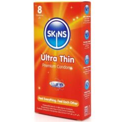 Comprar SKINS - ULTRAFINOS PRESERVATIVOS PREMIUM PACK 8 al mejor precio - Envíos Discretos