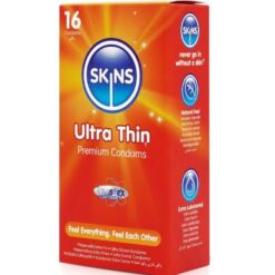 Comprar SKINS - ULTRAFINOS PRESERVATIVOS PREMIUM PACK 16 al mejor precio - Envíos Discretos