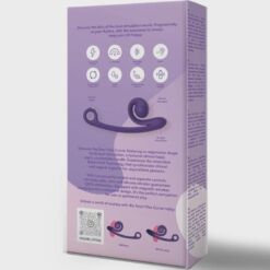 Comprar SNAIL VIBE - CURVE VIBRADOR MORADO al mejor precio - Envíos Discretos