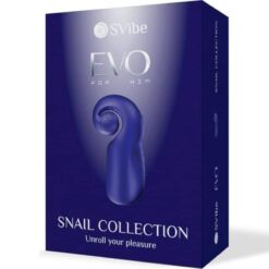 Comprar SNAIL VIBE - EVO FOR HIM MASTURBADOR MASCULINO SLIDE NROLL AZUL OSCURO al mejor precio - Envíos Discretos