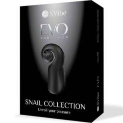 Comprar SNAIL VIBE - EVO FOR HIM MASTURBADOR MASCULINO SLIDE NROLL NEGRO al mejor precio - Envíos Discretos