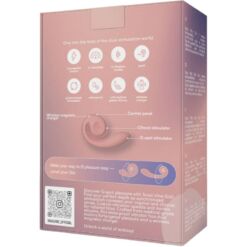 Comprar SNAIL VIBE - GIZI ESTIMULADOR DUAL ROSA al mejor precio - Envíos Discretos