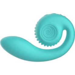 Comprar SNAIL VIBE - GIZI ESTIMULADOR DUAL TURQUESA al mejor precio - Envíos Discretos