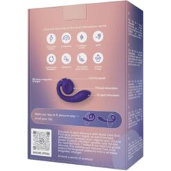 Comprar SNAIL VIBE - GIZI ESTIMULADOR DUAL VIOLETA al mejor precio - Envíos Discretos