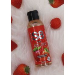 Comprar STIMUL8 - S8 4 EN 1 LUBRICANTE POSTRE FRESA 125 ML al mejor precio - Envíos Discretos