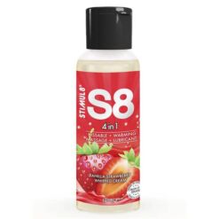 Comprar STIMUL8 - S8 4 EN 1 LUBRICANTE POSTRE FRESA 125 ML al mejor precio - Envíos Discretos