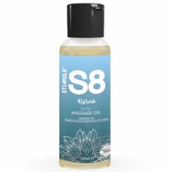 Comprar STIMUL8 - S8 REFRESH ACEITE DE MASAJE ALGODÓN 125 ML al mejor precio - Envíos Discretos