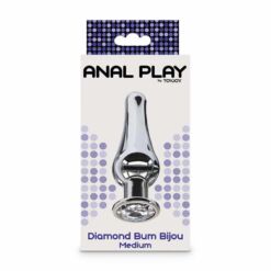 Comprar TOYJOY - ANAL PLAY DIAMANTE BUM BIJOU PLUG ANAL MEDIANO al mejor precio - Envíos Discretos