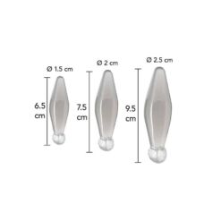 Comprar TOYJOY - ANAL PLAY RIMMER DE DEDO 3 PIEZAS TRANSPARENTE al mejor precio - Envíos Discretos