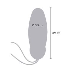 Comprar TOYJOY - HAPPINESS IM SO EGGCITED VIBRADOR CON CONTROL REMOTO AZUL al mejor precio - Envíos Discretos