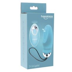 Comprar TOYJOY - HAPPINESS IM SO EGGCITED VIBRADOR CON CONTROL REMOTO AZUL al mejor precio - Envíos Discretos