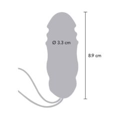 Comprar TOYJOY - HAPPINESS SUNN SIDE UP AND DOWN VIBRADOR CONTROL REMOTO FUCSIA al mejor precio - Envíos Discretos