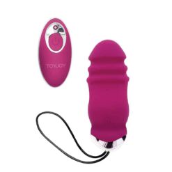 Comprar TOYJOY - HAPPINESS SUNN SIDE UP AND DOWN VIBRADOR CONTROL REMOTO FUCSIA al mejor precio - Envíos Discretos